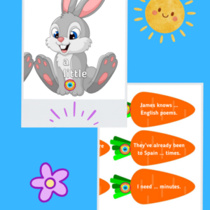 Quantifiers - A Little x A Few.