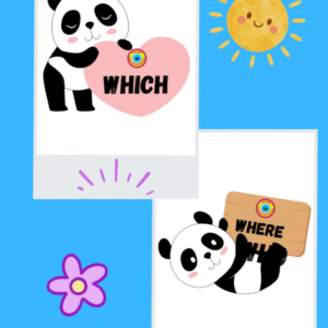 Simple Present - WH Questions - Who, Which And Where.