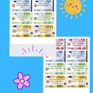 Conditionals 1,2 And 3 - Euro Bills.