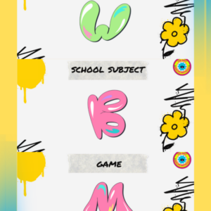 Categories - Letters 2