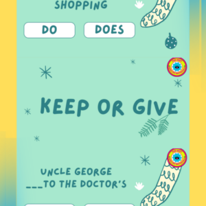 Keep Or Give - Simple Present